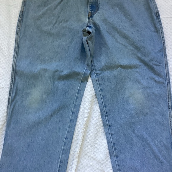 Basic Editions Light Blue Relaxed Men's Jeans - Picture 4 of 7